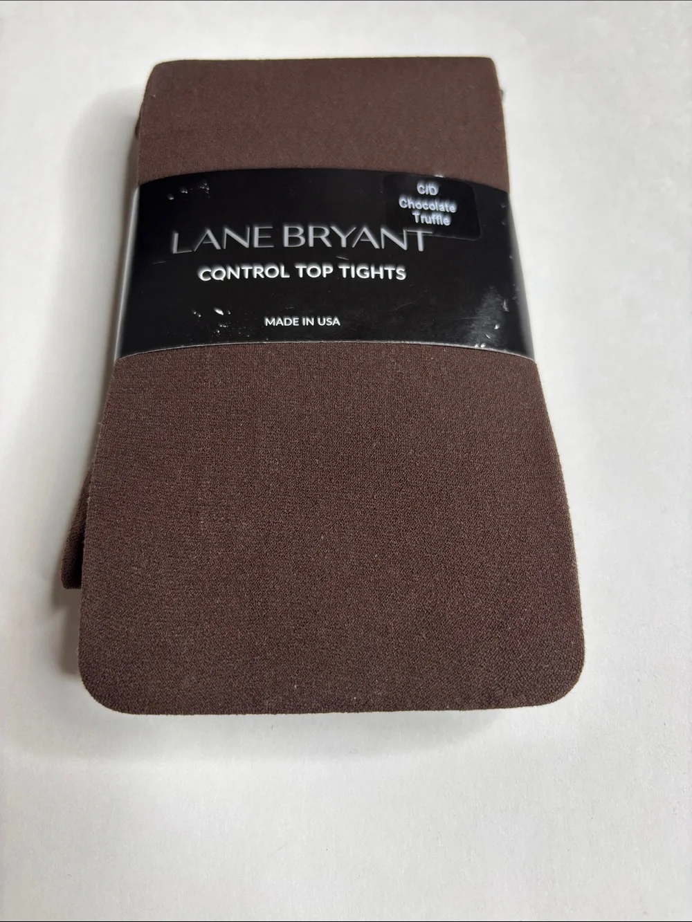 Lane Bryant Brown Chocolate Truffle Control Top Tights